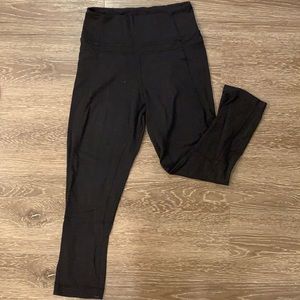 Black Lululemon Leggings Size 4
